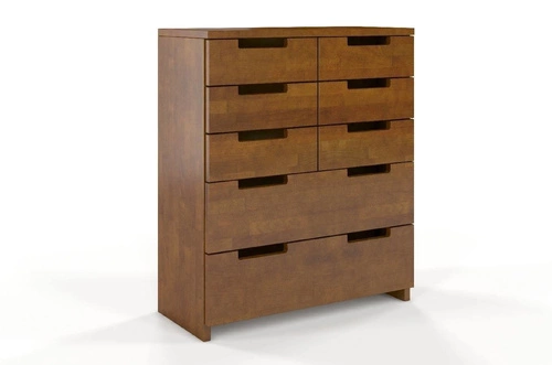 Komoda Spectrum 8 skandinávská buková se zásuvkami 100 cm do obýváku SKANDICA