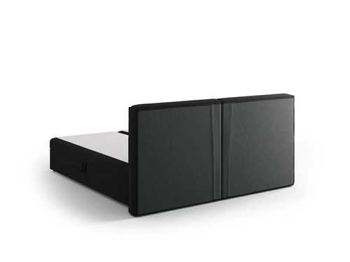 Čalouněná postel Jodie 180x200 černá s úložným prostorem moderní do ložnice