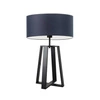 Lampa Thor stínidlo tmavě modré stojan černý