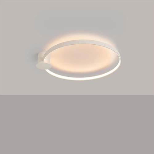 Stropní LED svítidlo RIO 78 béžové moderní do obýváku a ložnice hliník 84 cm