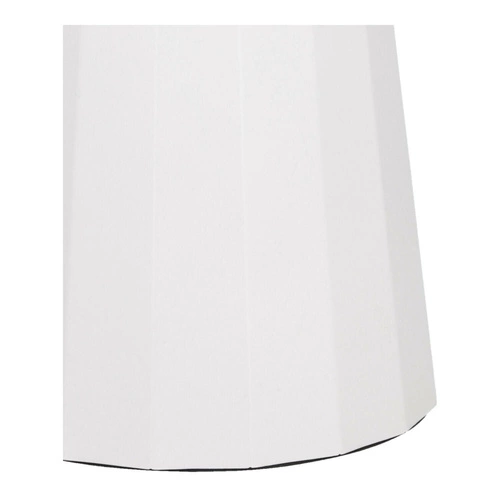 Kulatý jídelní stůl Florero 80 cm bílý moderní na jedné noze do jídelny a obýváku Intesi