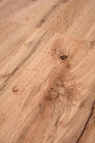 Rozkládací jídelní stůl Nigot moderní dub wotan černé nohy 100-135x60 cm