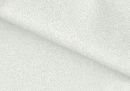 Barová židle s opěrkou Actona Tina bílá moderní do kuchyně a k baru, ekokůže, kov 76 cm