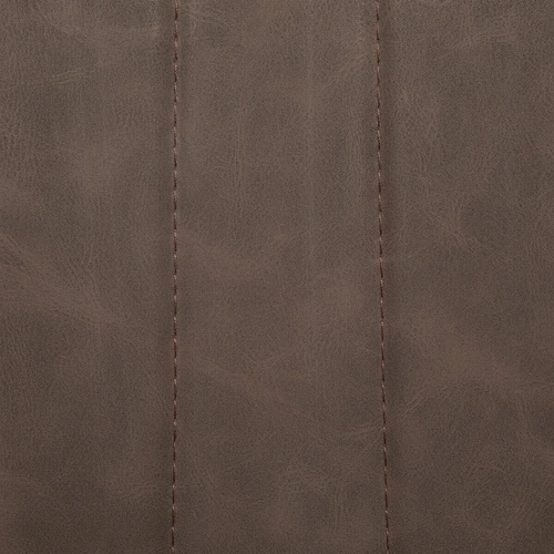 Čalouněná jídelní židle Olwen Atmosphera hnědá moderní na černých nohách