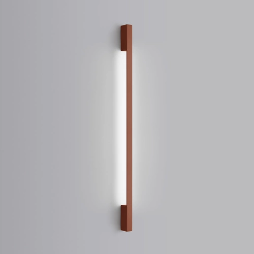 Nástěnné LED svítidlo SAPPO 120 moderní červené hliníkové do obýváku a ložnice Thoro