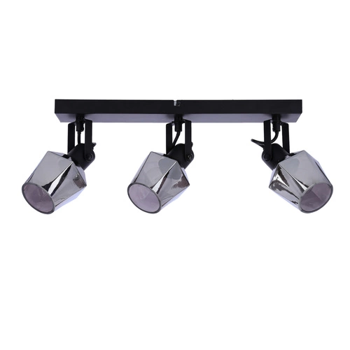 Stropní svítidlo Randi moderní černé 3bodové nastavitelné do kuchyně a jídelny