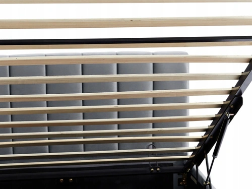 Dětská postel Lexington 90x200 šedá sametová s úložným prostorem