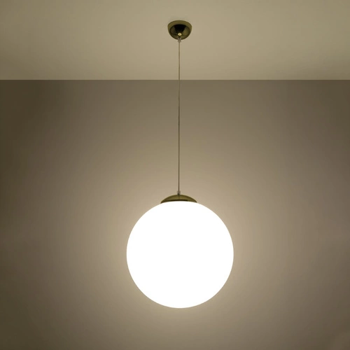 Závěsné světlo koule UGO 40 moderní zlaté do obýváku a jídelny Sollux Lighting