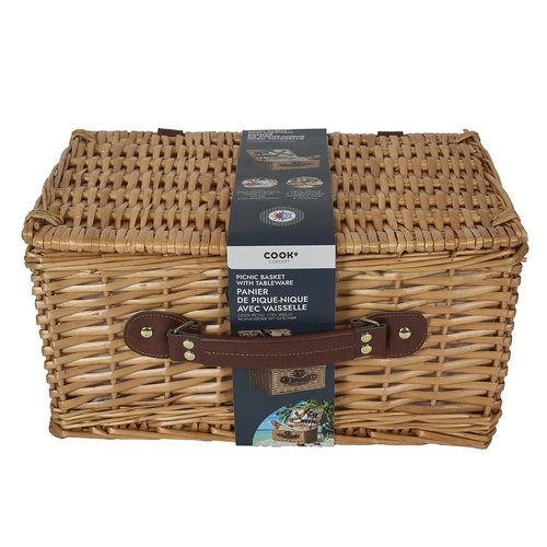 Exotický piknikový koš pro 4 osoby s příslušenstvím