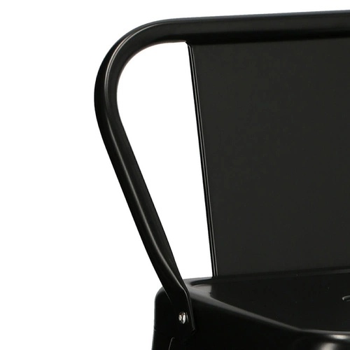 Barová židle Paris Back Short 67 cm kovová s opěrkou, personalizovaná, moderní do kuchyně D2.DESIGN