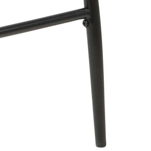 Čalouněný barový stolička Demina Actona šedá s opěrkou moderní do kuchyně a k ostrůvku 67 cm