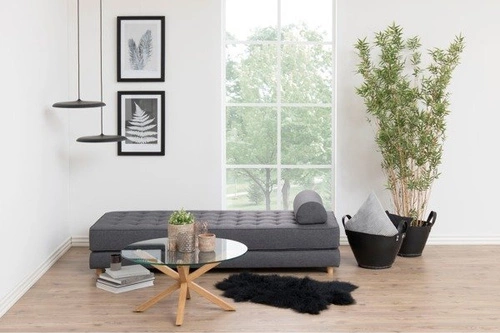 Kulatý skleněný jídelní stůl Heaven 120 cm moderní průhledný Actona