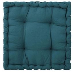 Polštář na židli Shipy Atmosphera prošívaný 40x40 modrý do zahrady a jídelny