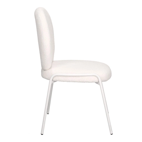 Bílé židle Bianco Outlet v béžové barvě