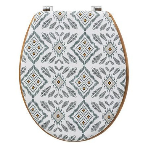 WC sedátko Hapache pomalu klesající z duroplastu černé moderní