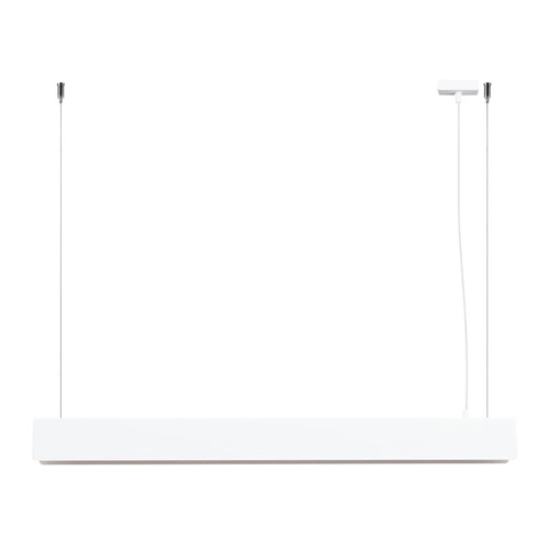 Moderní závěsné svítidlo SPARK bílá, výškově nastavitelné, do obýváku, kuchyně nebo nad ostrůvek 100 cm