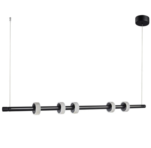 Stropní LED svítidlo RINGO Step into Design černé 150 cm moderní do obýváku nad stůl