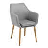 Židle Nora Light Grey