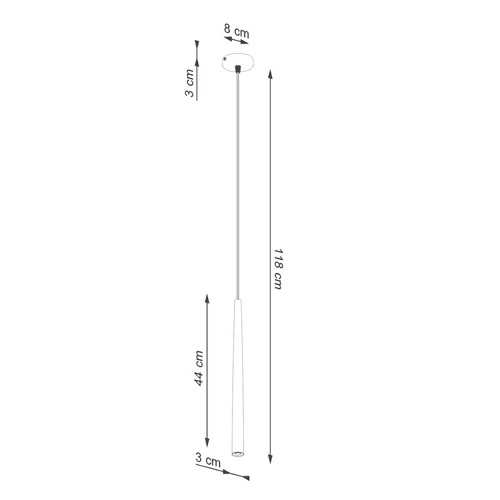 Závěsné svítidlo BLISS 1 černé moderní nastavitelné nad stůl do obývacího pokoje a jídelny