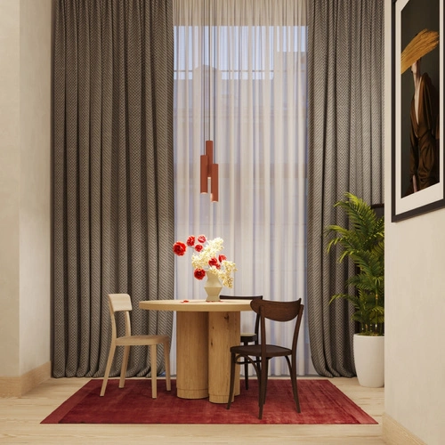 Závěsné svítidlo Lagos 3bodové loftové červené nastavitelné do obýváku a nad stůl