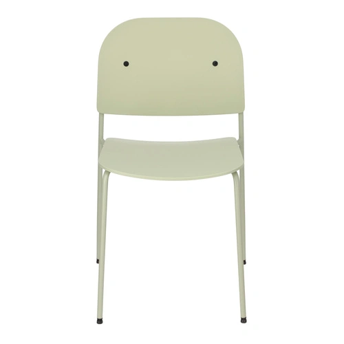 Židle Ravio zelená moderní plastová do jídelny a kuchyně