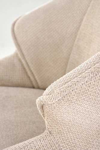 Barová židle Fraser béžová loftová s opěrkou, výškově nastavitelná, otočná do kuchyně a k ostrůvku Intesi