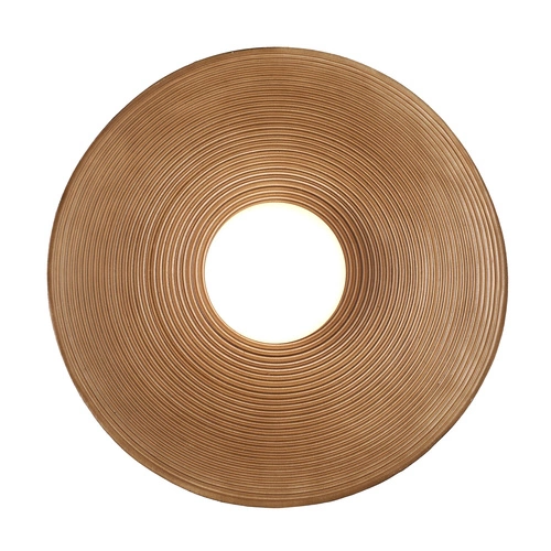 Nástěnné skleněné svítidlo ILUSIONI béžové 26 cm moderní do ložnice a obýváku