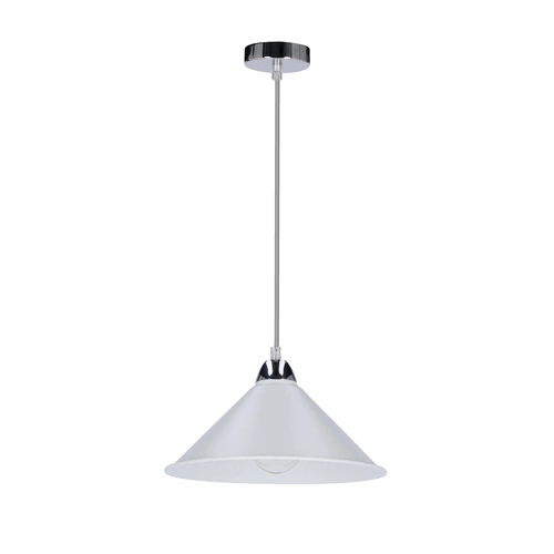 Avola chrom 26 závěsná lampa 1x60W E27 bílý difuzor