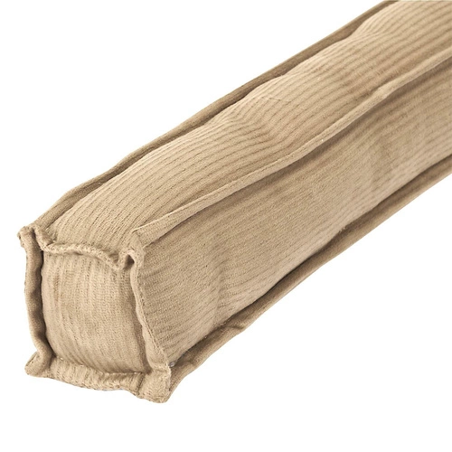 Intesi Abby zarážka na dveře manšestrová zelená dekorativní pod dveře 80 cm