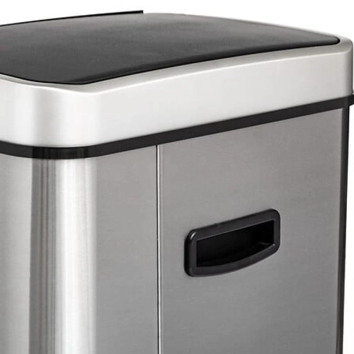 5five simply smart automatický odpadkový koš do kuchyně a koupelny 40 l stříbrný