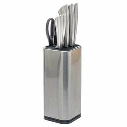 5five simply smart sada kuchyňských nožů z oceli s kovovým stojanem na chléb a zeleninu