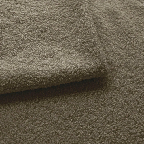 Rohová sedačka s rozkladem na spaní Hobro pravá šedo-hnědá moderní do obýváku s úložným prostorem