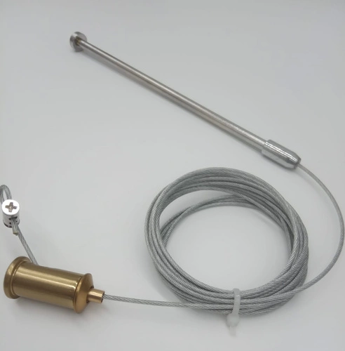 Závěsné LED svítidlo ARCTIC zlaté 100 cm křišťálové do obýváku a nad stůl