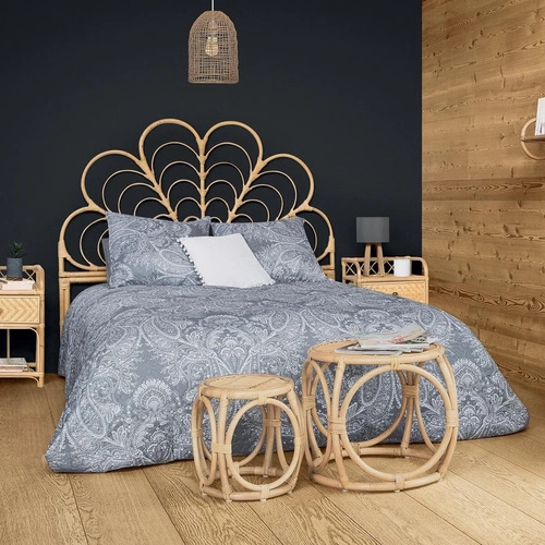 Elegantní přehoz na postel Atmosphera Marie šedý 240x260 cm se 2 povlaky do ložnice