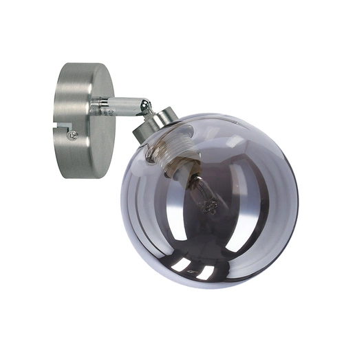 Nástěnné svítidlo Rodia moderní grafitové skleněné do obýváku a ložnice CANDELLUX LIGHTING