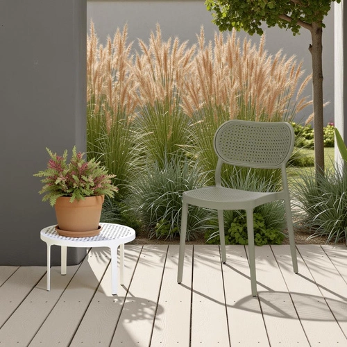 Sada 2 zelených židlí Bilto