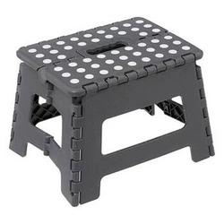 Skládací plastová stolička 22 cm šedá do kuchyně a koupelny 5five simply smart