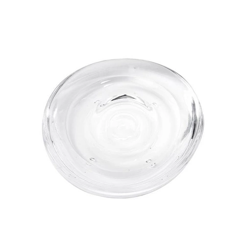 Akrylová transparentní mýdlenka Droplet Umbra moderní do koupelny na mýdlo