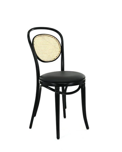 Dřevěná jídelní židle Fameg A-10/1 ohýbaná čalouněná vintage na míru