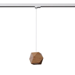 WoodZávěsná lampa Y přírodní dřevo GU10 4000K 7W 530lm #W