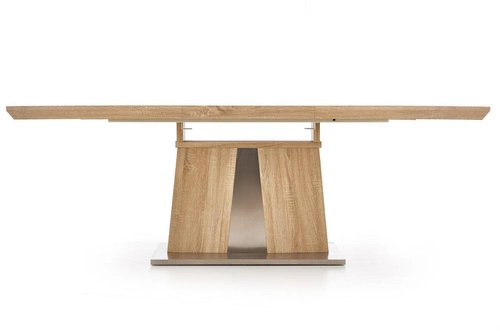Rozkládací jídelní stůl Lessie dub sonoma moderní skandinávský 160 cm Intesi