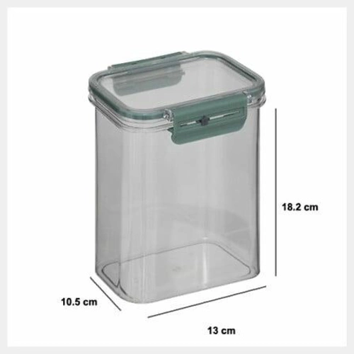 Hermatická krabička Neo zelená vysoká 1,3L