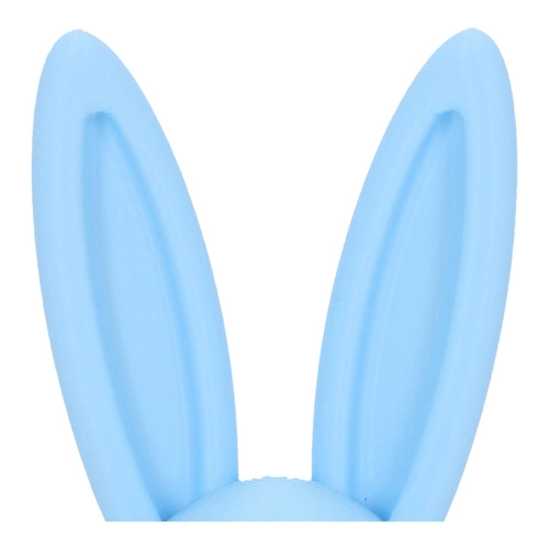 Intesi velikonoční figurka Velké modré vajíčko s oušky moderní dekorace na stůl nebo komodu