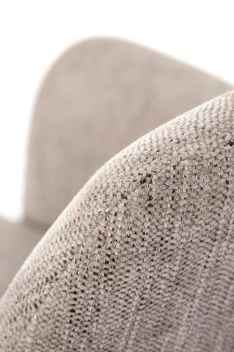 Otočná čalouněná židle Naty béžová Intesi do kanceláře a obýváku moderní s područkami