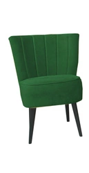 Křeslo Sally zelená látka Element 12