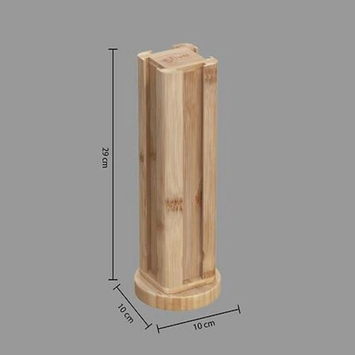 Otočný bambusový kontejner na 32 kapslí