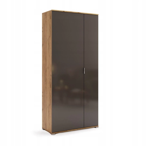 Šatní skříň Lana s policemi a tyčí 80 cm skandinávská do ložnice a předsíně