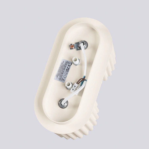 Stropní svítidlo AURA 2 béžové moderní kulaté do obýváku a kuchyně hliník