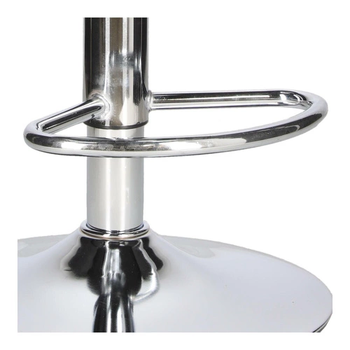 Barová židle s opěrkou Inge černá otočná výškově nastavitelná moderní do kuchyně a k ostrůvku Intesi