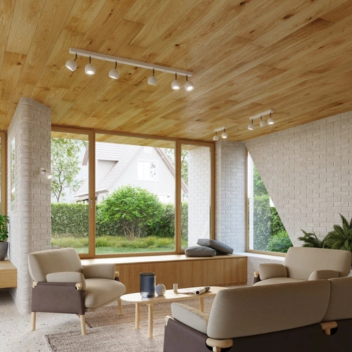 Nástěnné svítidlo Oculare bílé moderní kovové do obýváku a ložnice Sollux Lighting